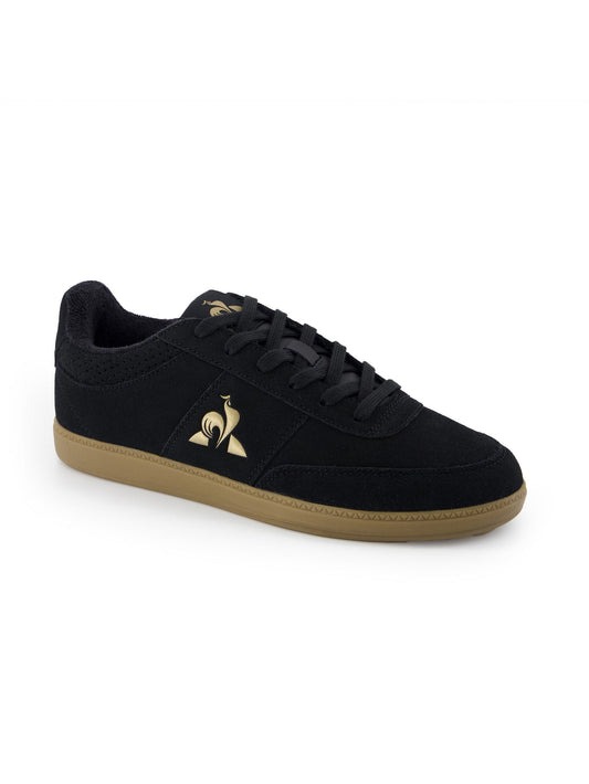 LCS Derby Suede City Sneaker Black Gold