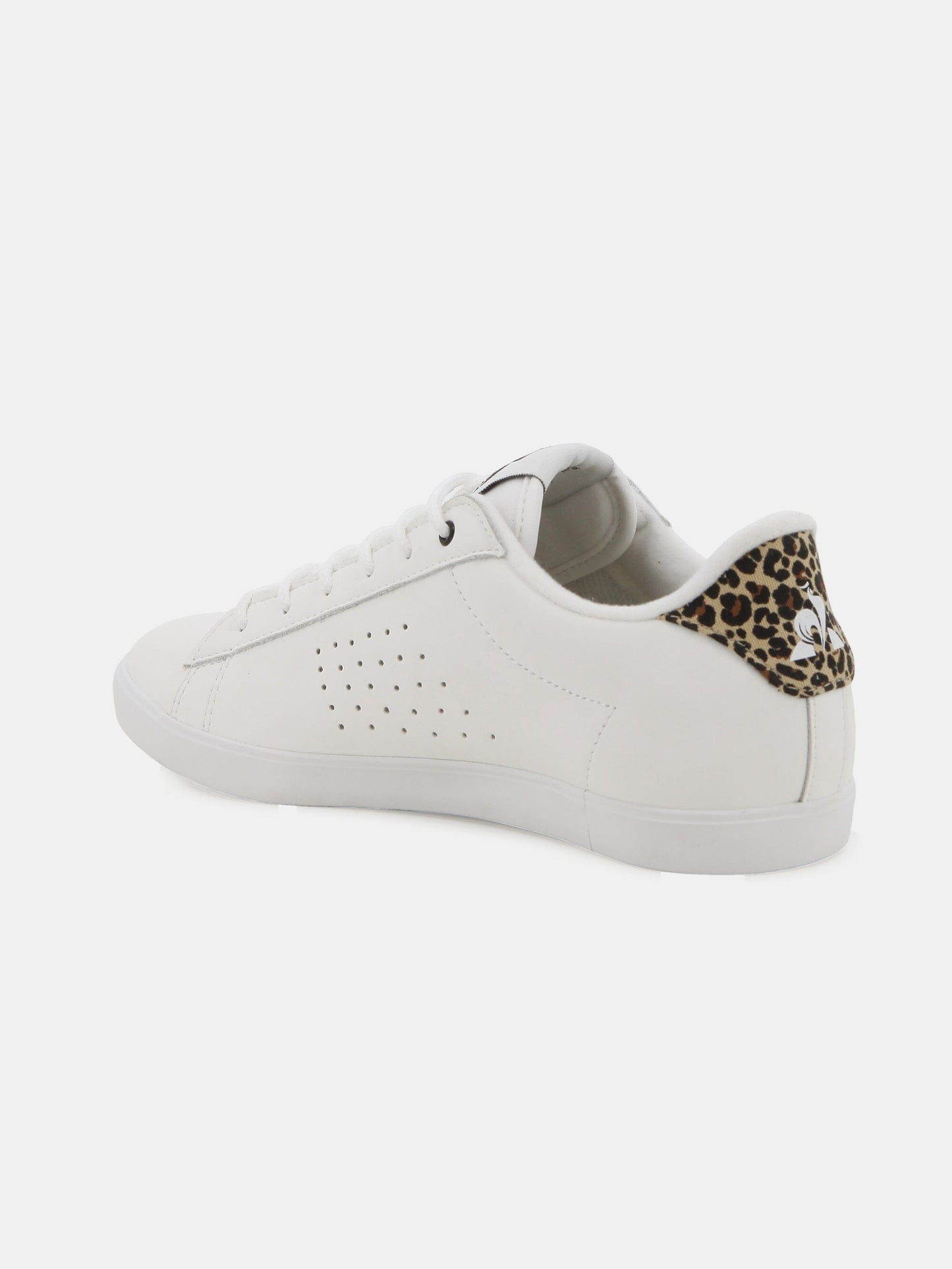 Lucie Leather City Sneakers White Croissant