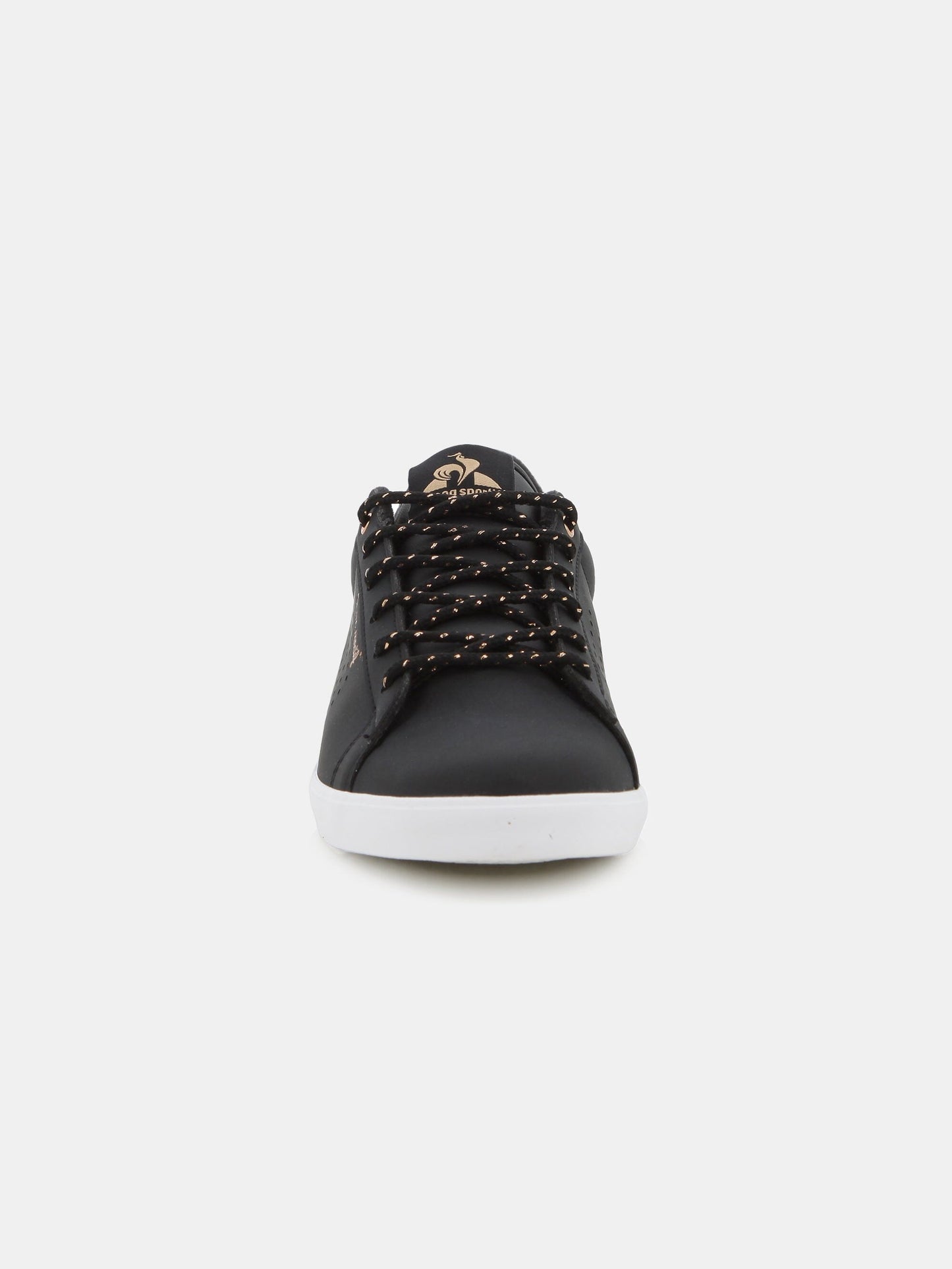 Lucie Leather City Sneakers Black Rose Gold