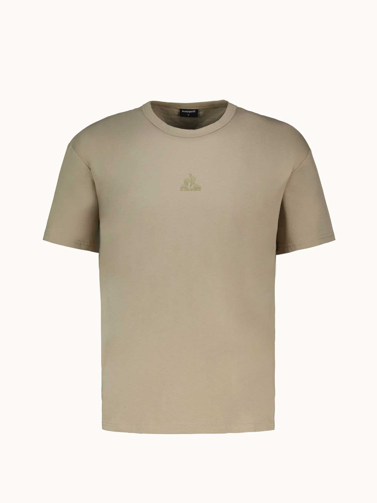 Fleece Tee SS Relax No1 M Chinchilla - Le Coq Sportif