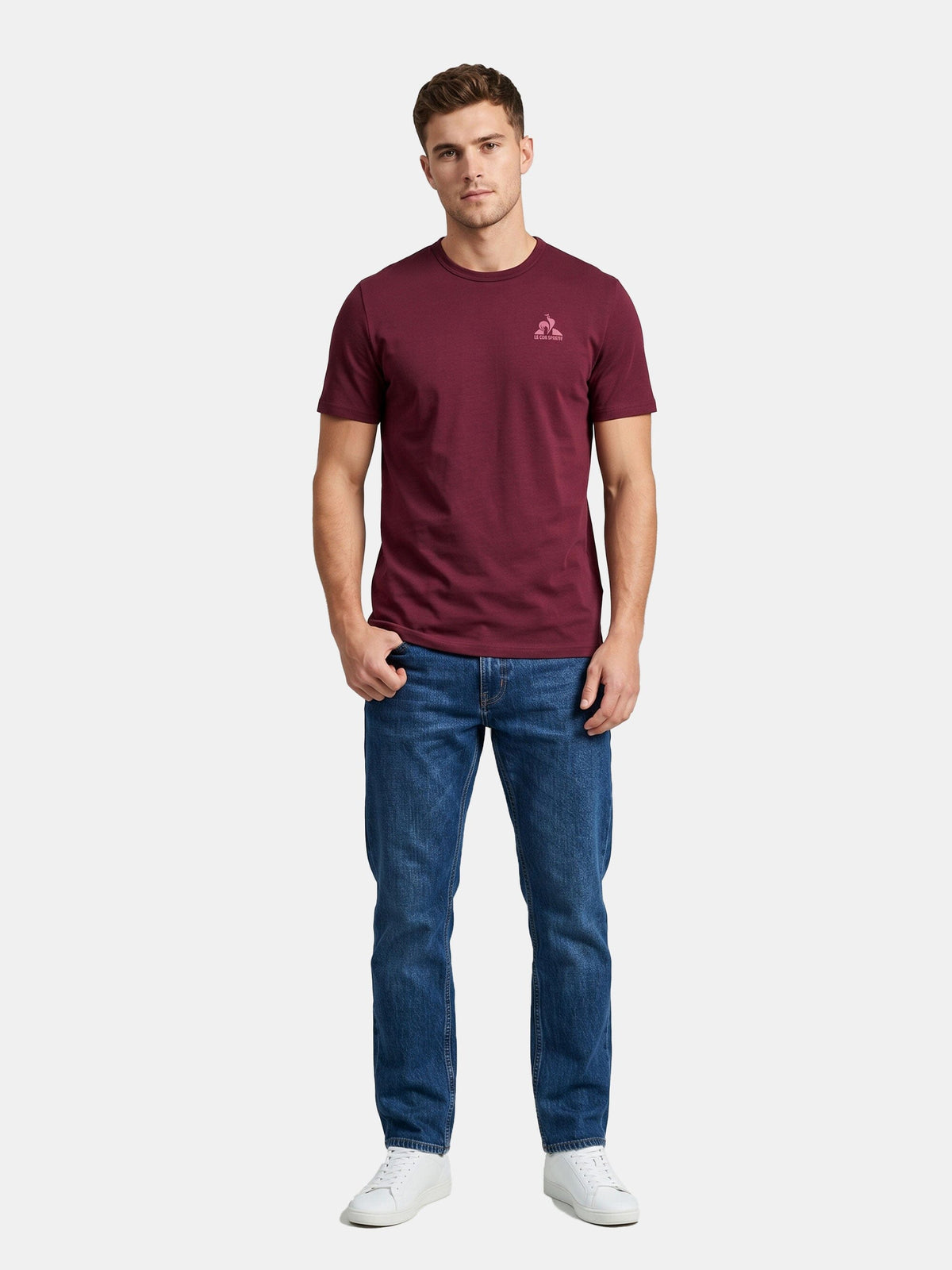 Colorama Tee SS No.1 M Maroon Banner