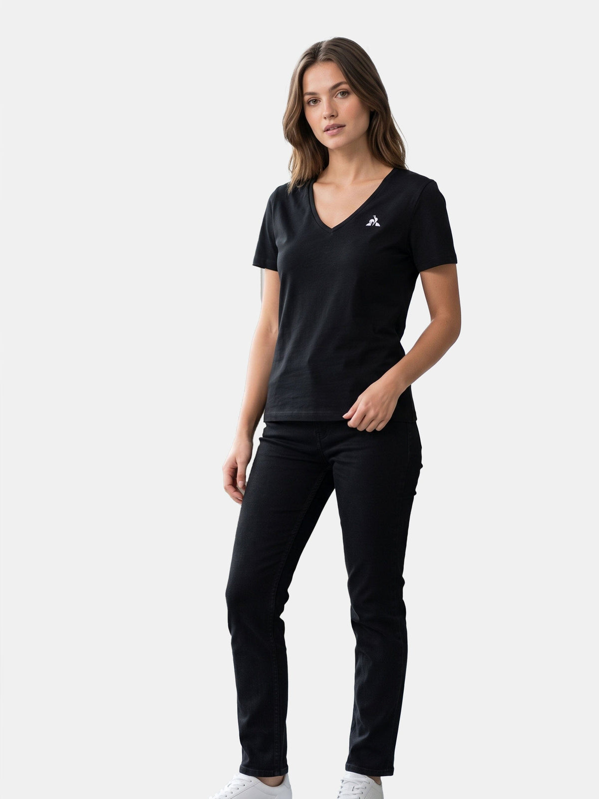 Essential Tee SS Col V No1 W Black