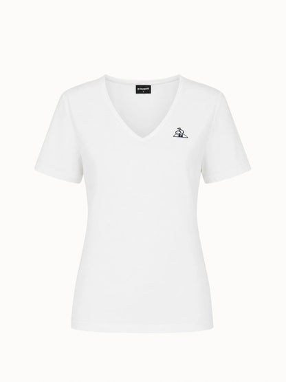 Essential Tee SS Col V No1 W New Optical White