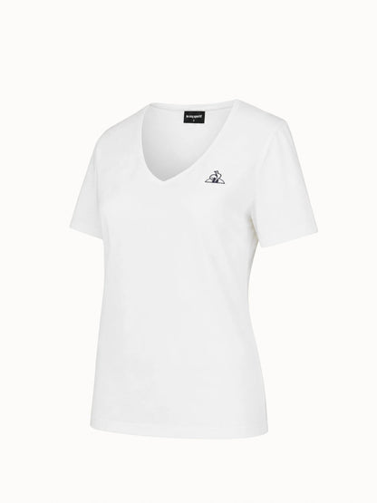 Essential Tee SS Col V No1 W New Optical White