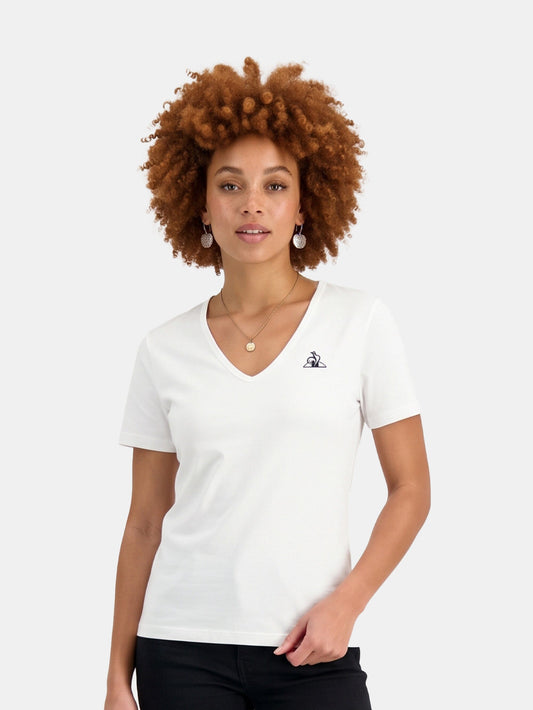 Essential Tee SS Col V No1 W New Optical White