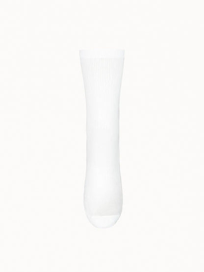 Essential Crew Socks X3 No1 Optical White