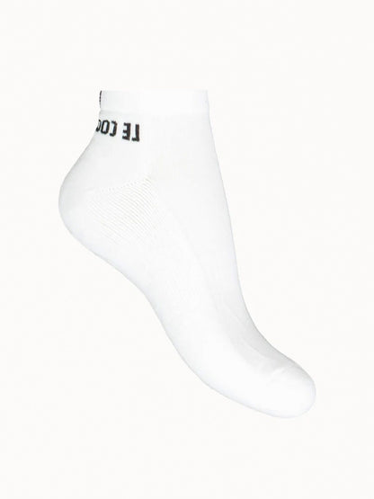 Essential No Show Socks X3 No1 Optical White