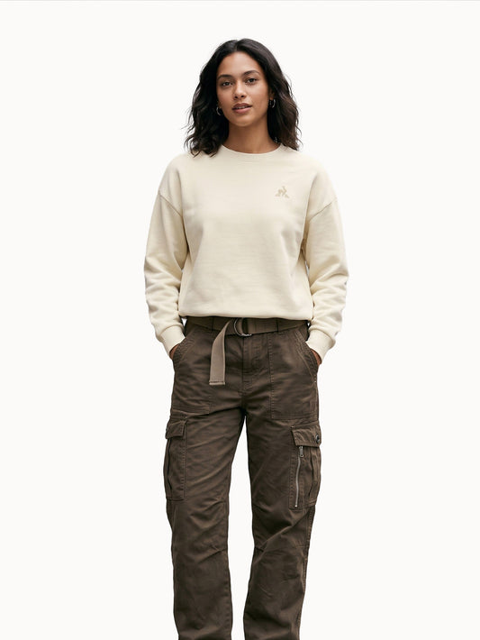 SA Seasonals Crew Sweat Relax No1 Light Yellow
