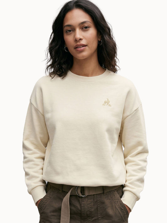 SA Seasonals Crew Sweat Relax No1 Light Yellow