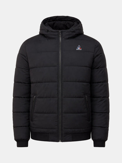 Heavy Puffer Jacket Black - Le Coq Sportif
