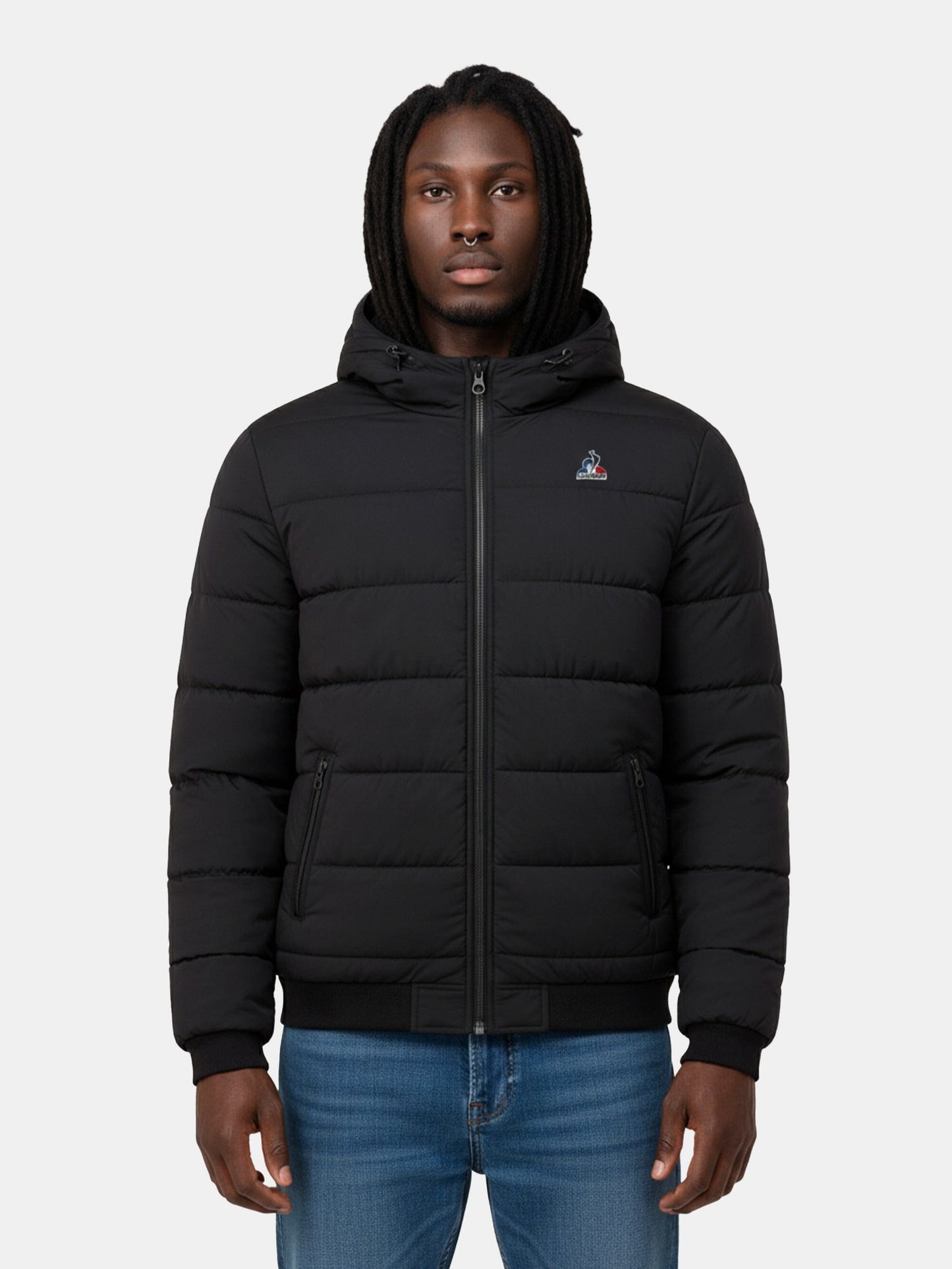 Heavy Puffer Jacket Black - Le Coq Sportif