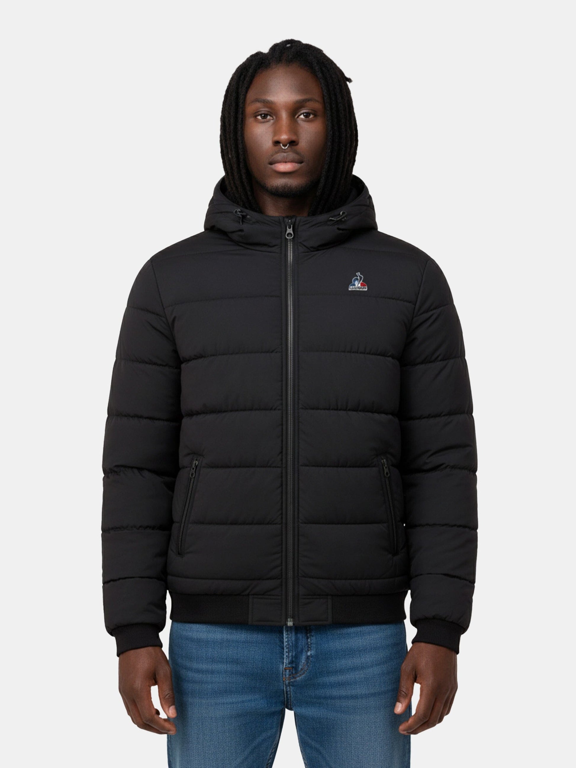 Heavy Puffer Jacket Black - Le Coq Sportif