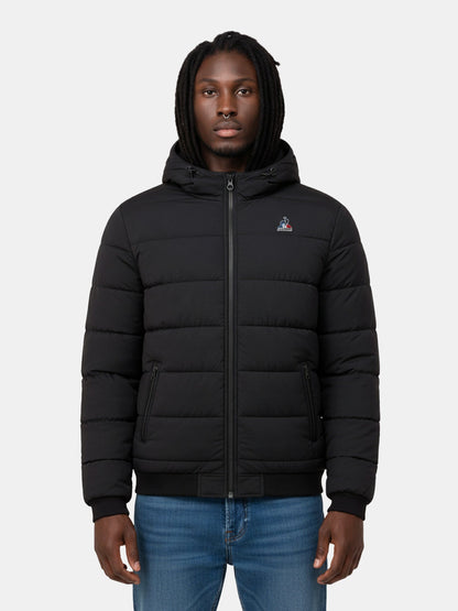 Heavy Puffer Jacket Black - Le Coq Sportif