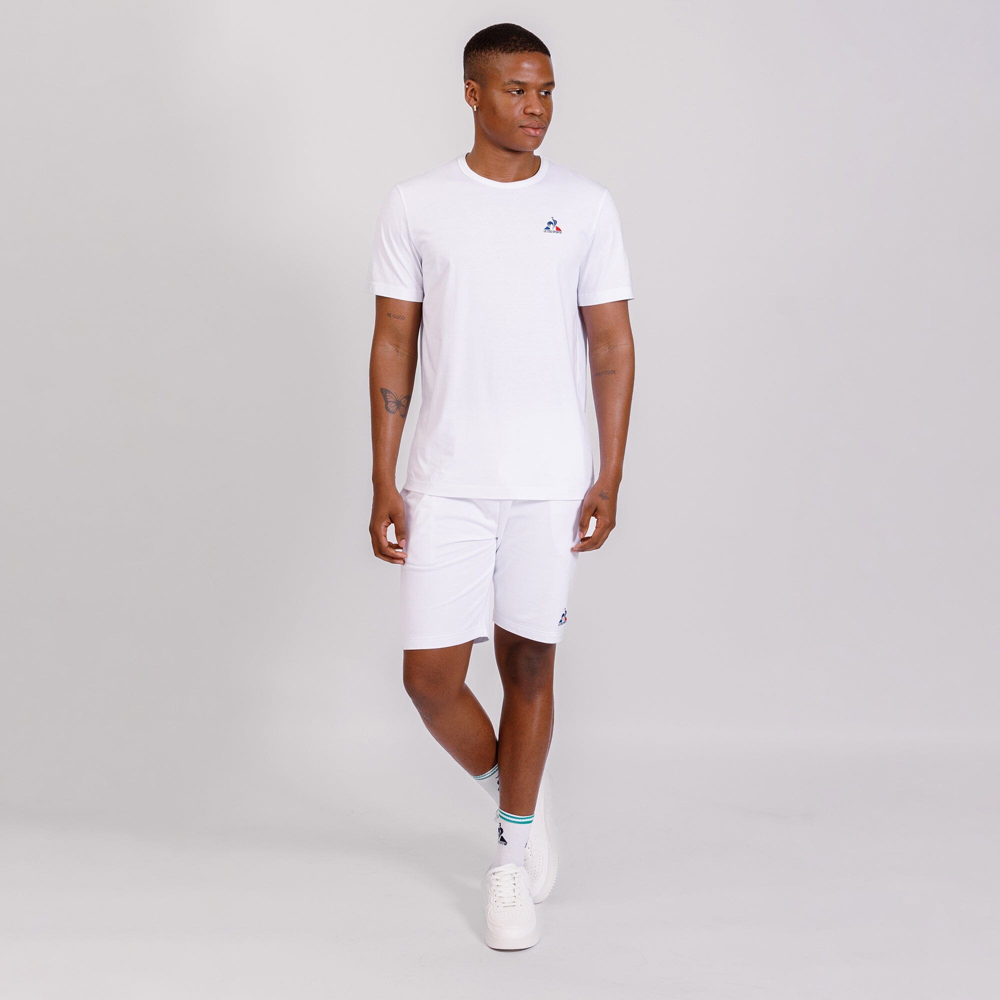 Ess Tee SS No 4 M Optical White – Le Coq Sportif