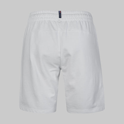 Essential Athleisure White Shorts
