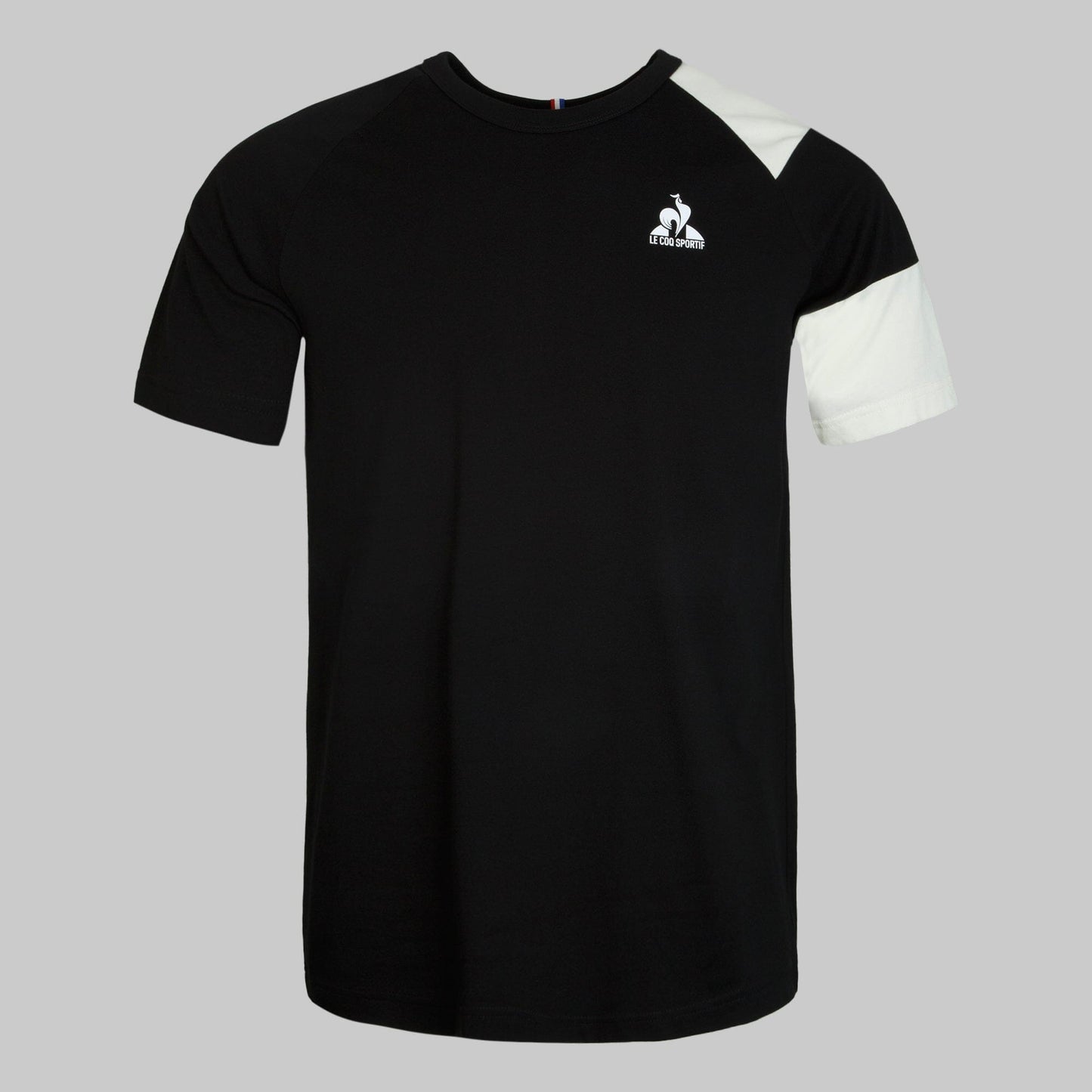Heritage Raglan Tee No 4 Mens Black - Le Coq Sportif