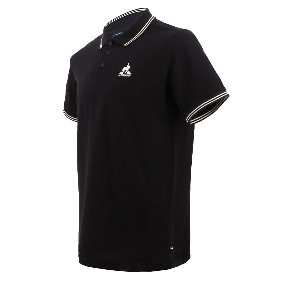 Heritage Essential Polo SS No 4 M Black