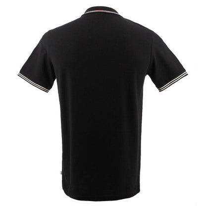 Heritage Essential Polo SS No 4 M Black