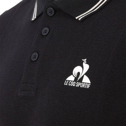 Heritage Essential Polo SS No 4 M Black
