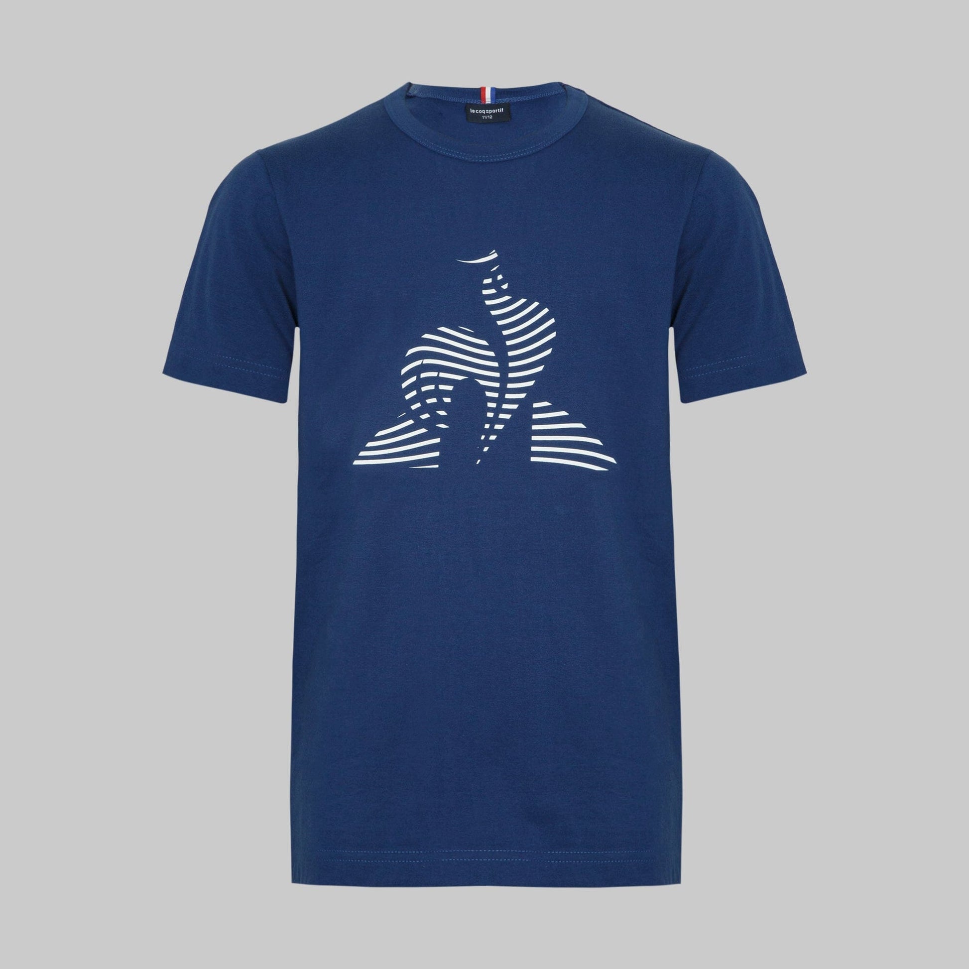 Bat Tee SS No 3 Kids Blue Depths - Le Coq Sportif