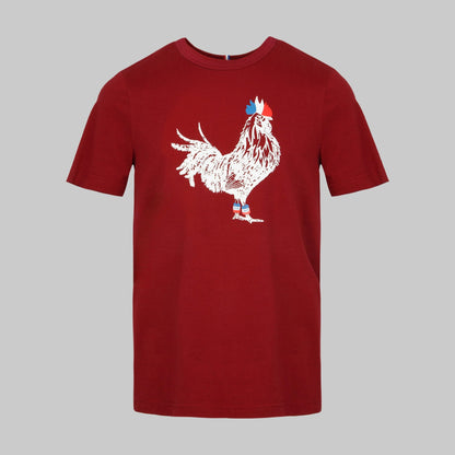 Bat Tee SS No 6 Kids Rambo Red - Le Coq Sportif