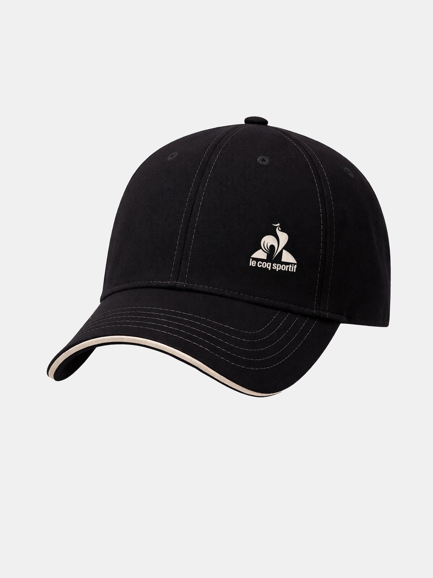 Heritage Cap No 4 Black - Le Coq Sportif