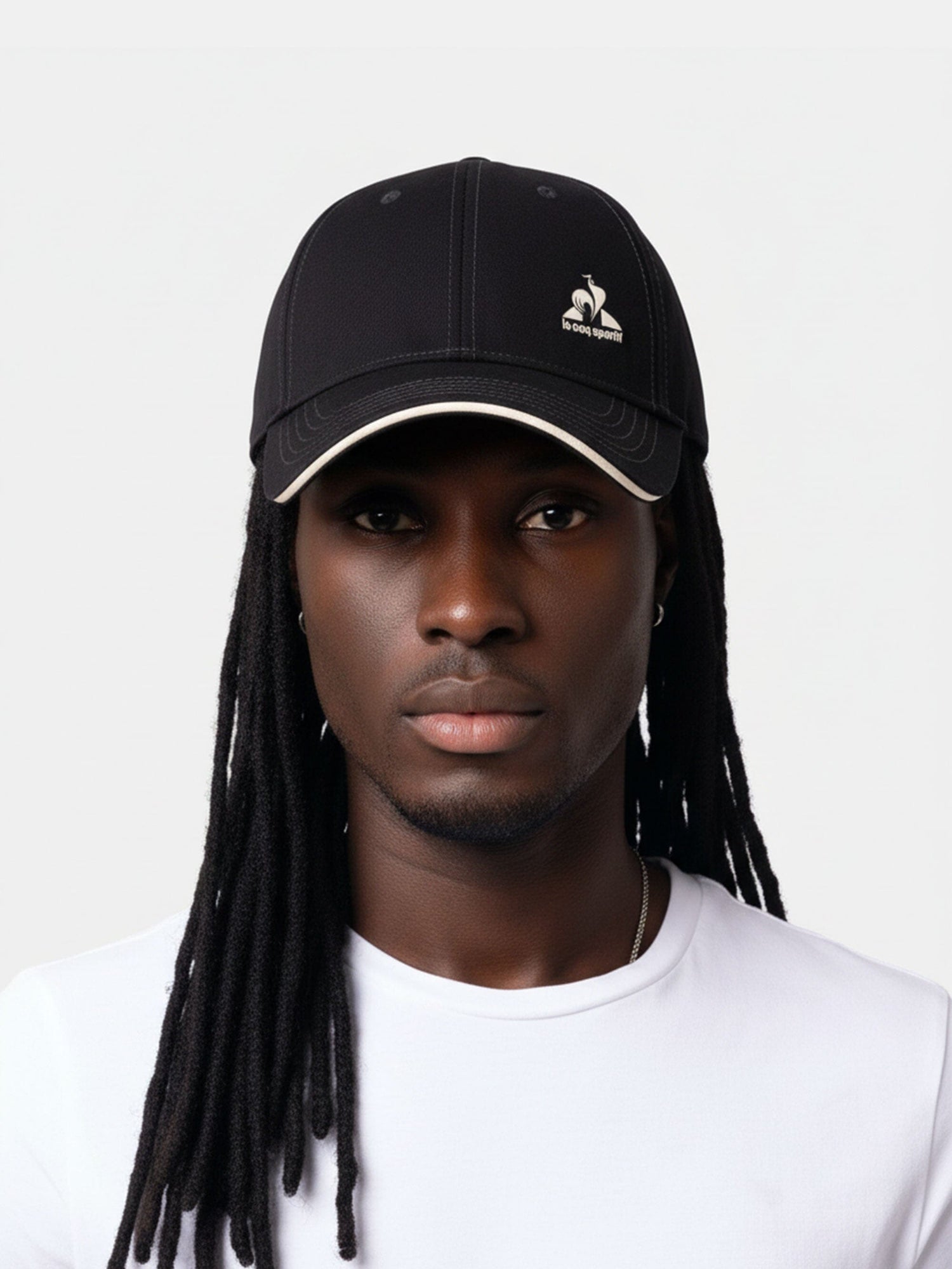 Heritage Cap No 4 Black - Le Coq Sportif