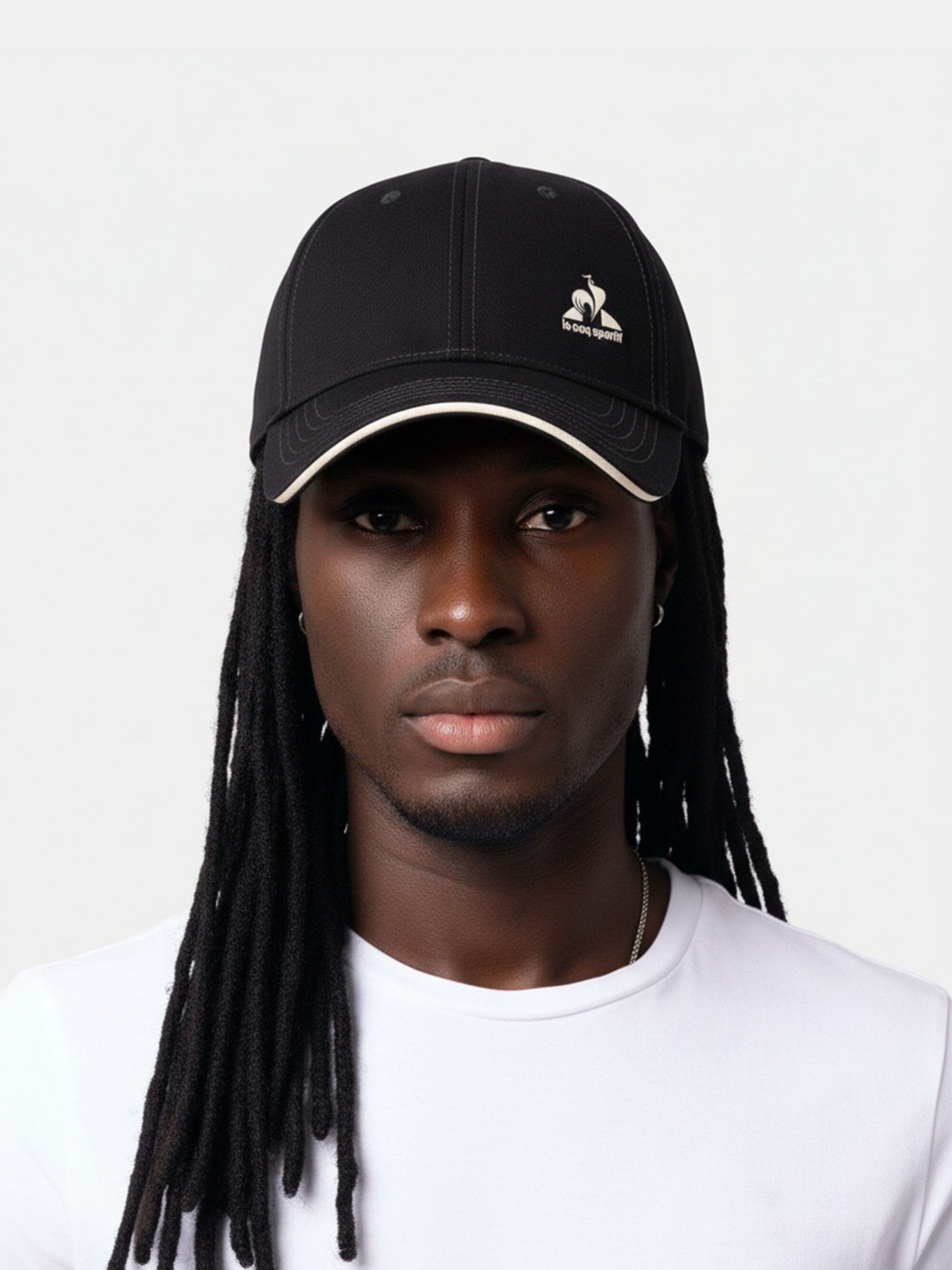 Heritage Cap No 4 Black - Le Coq Sportif