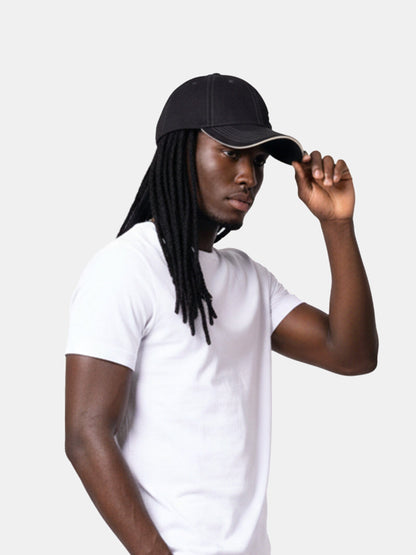 Heritage Cap No 4 Black - Le Coq Sportif