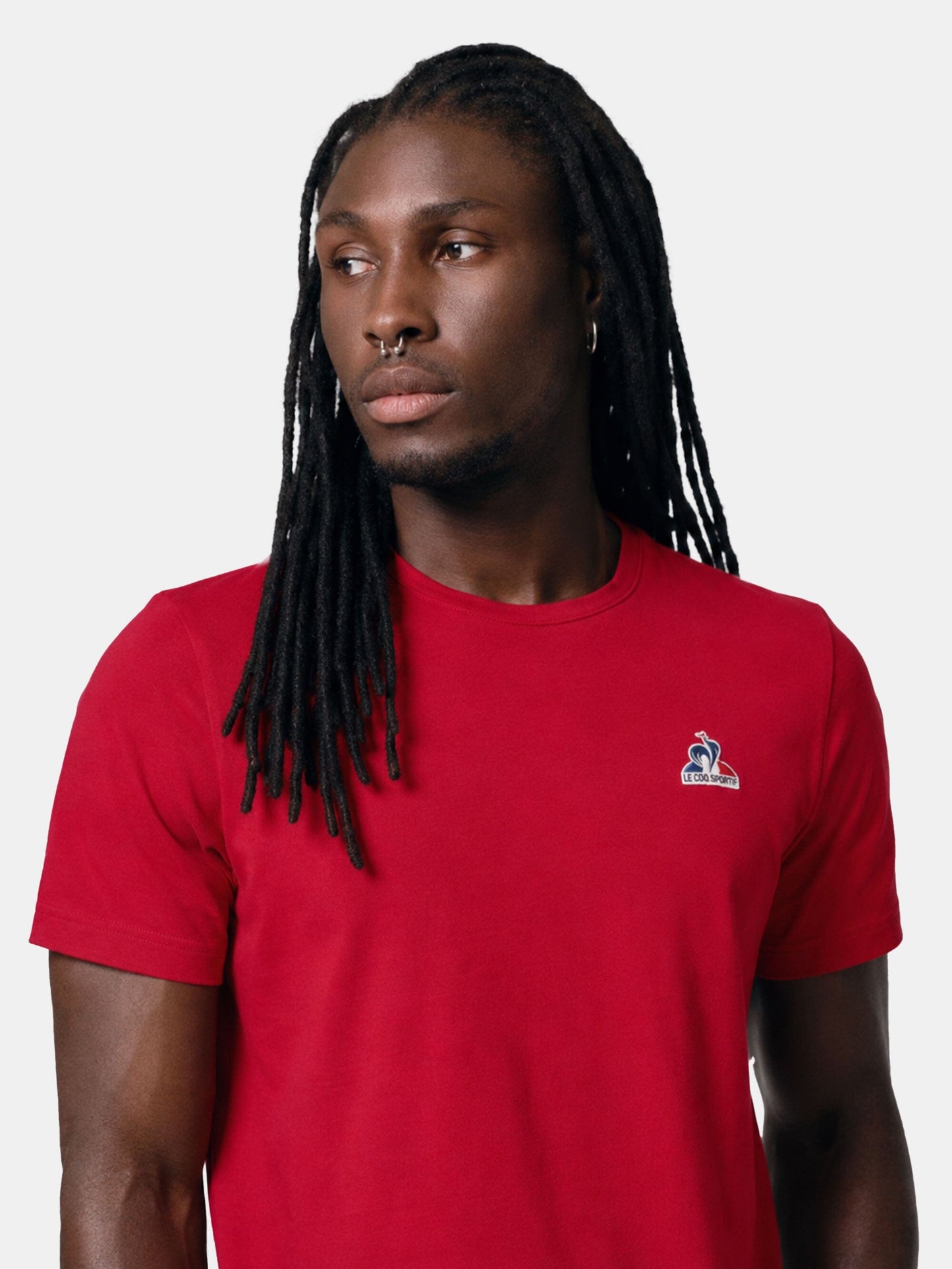 Essential Tee Light Maroon - Le Coq Sportif
