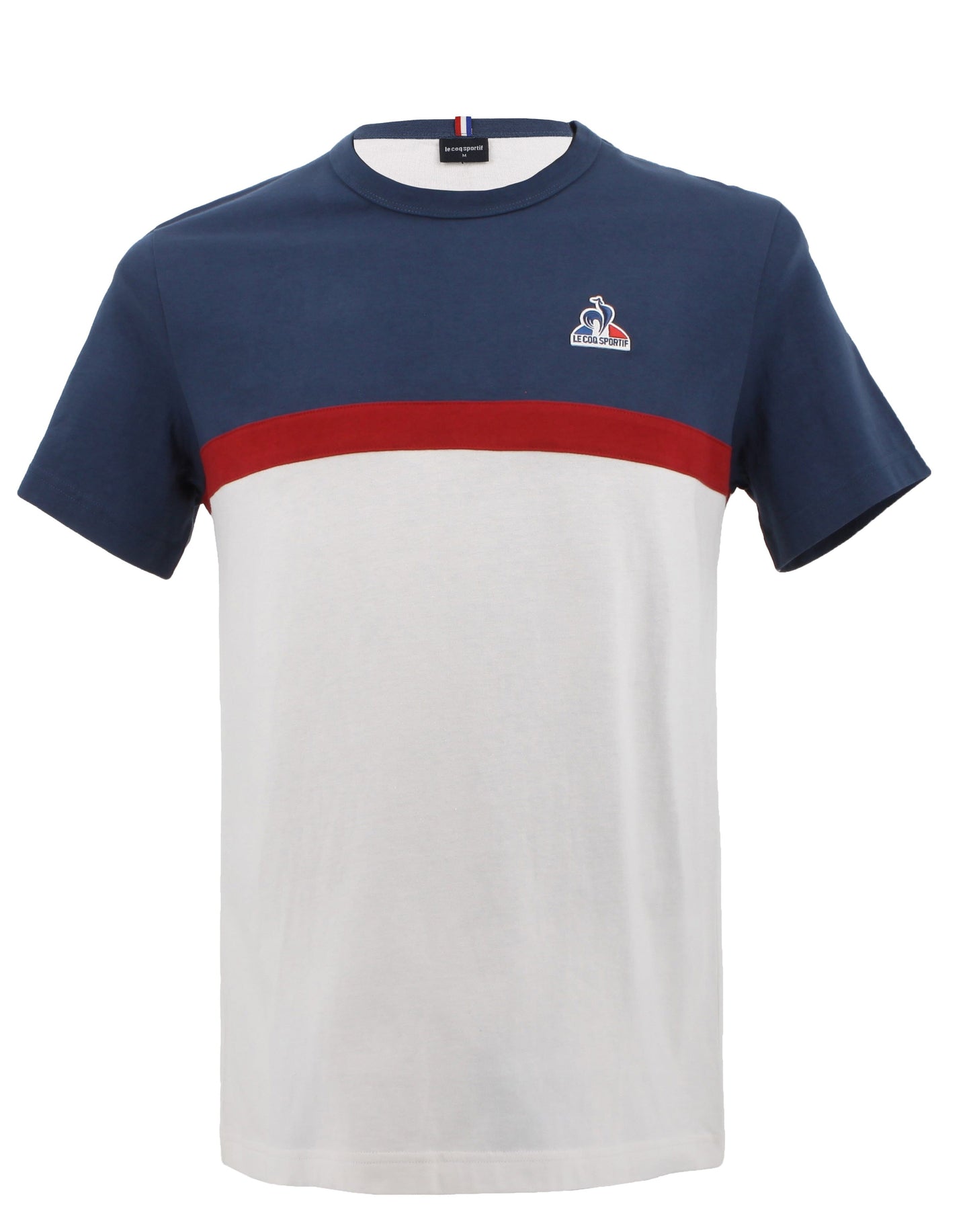Tri Logo Tee 3 Navy White - Le Coq Sportif