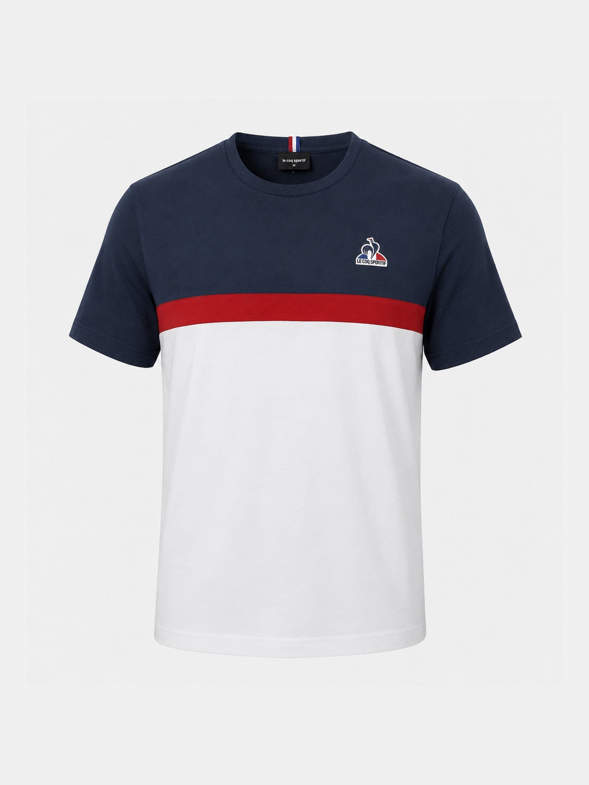 Tri Logo Tee 3 Navy White - Le Coq Sportif
