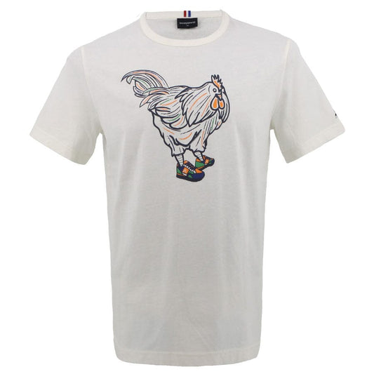 Graphic Tee Cream White