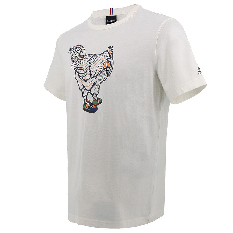 Graphic Tee Cream White
