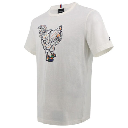 Graphic Tee Cream White