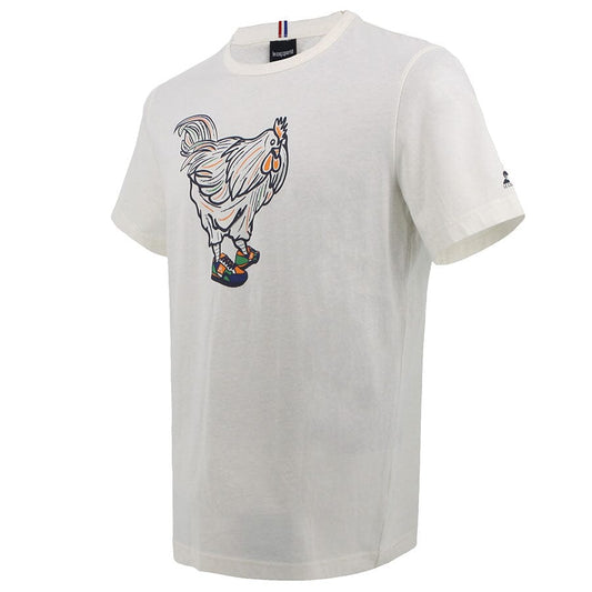 Graphic Tee Cream White