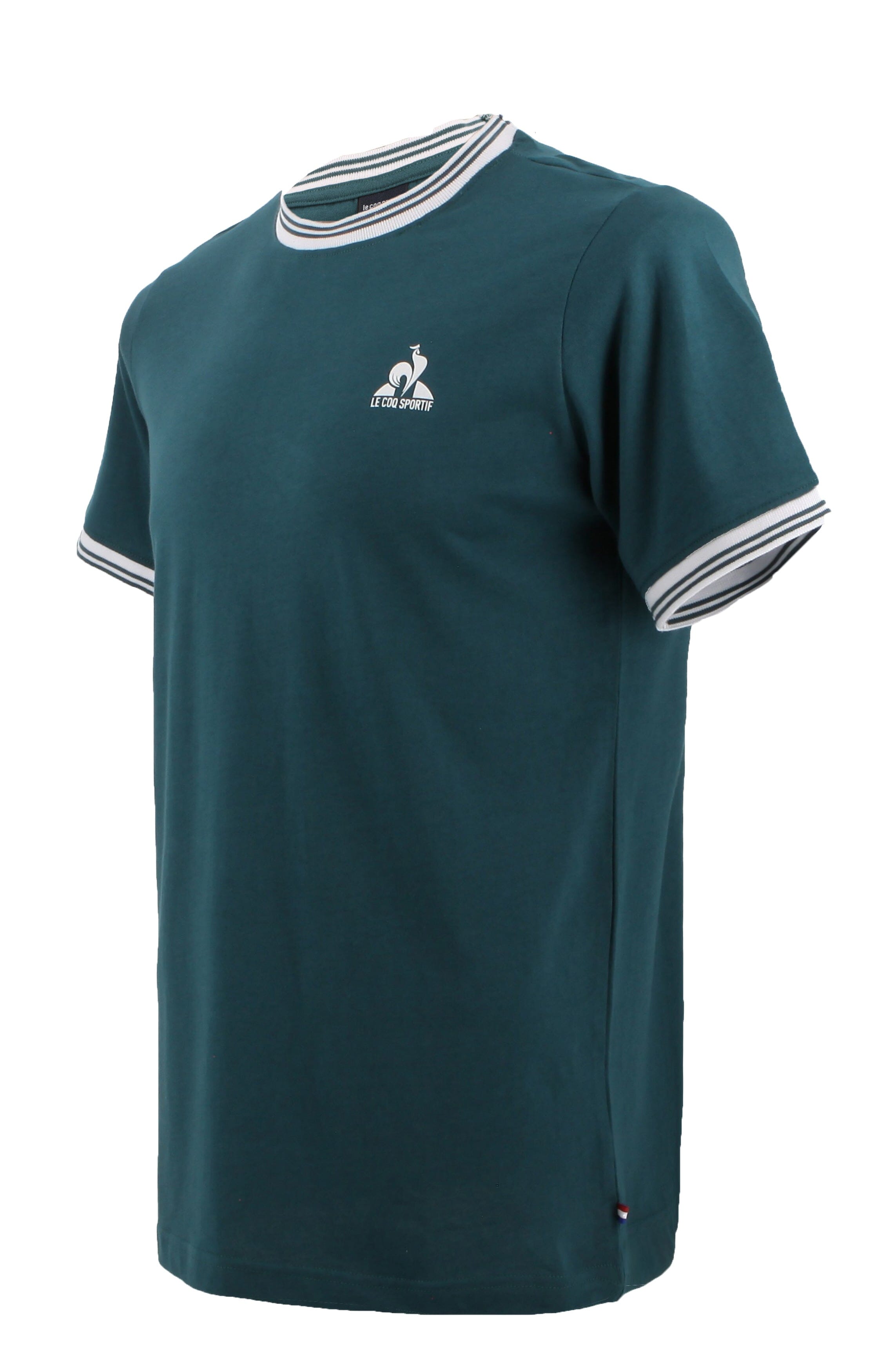 Heritage Premium Tee SS No 4 M Deep Teal – Le Coq Sportif