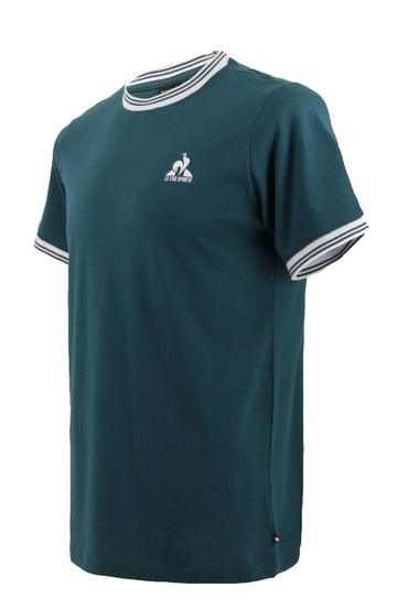 Heritage Premium Tee SS No 4 M Deep Teal – Le Coq Sportif