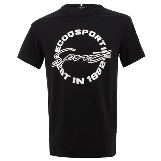 Contempory Tee Black - Le Coq Sportif