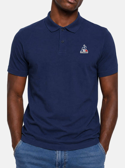 Essential Polo SS No 4 M Insignia Blue - Le Coq Sportif