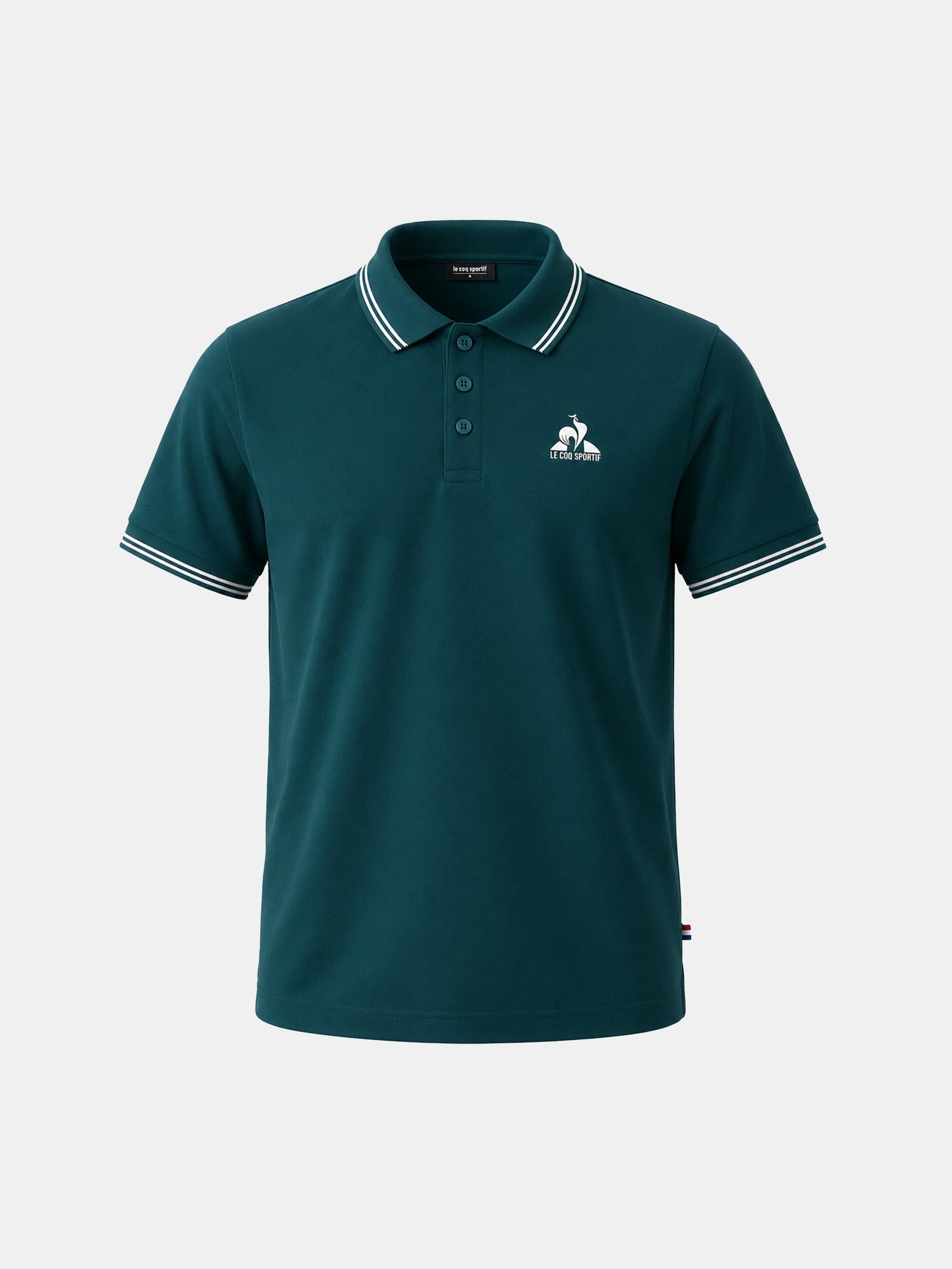 Heritage Polo No 4 Teal - Le Coq Sportif