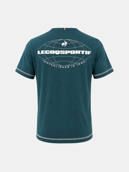 Contempory Tee Teal - Le Coq Sportif