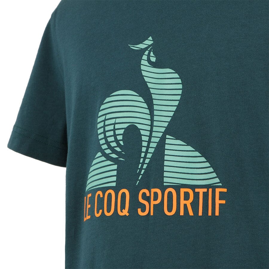 Graphic Tee 3 Kids Teal - Le Coq Sportif