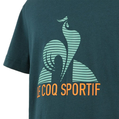 Graphic Tee 3 Kids Teal - Le Coq Sportif