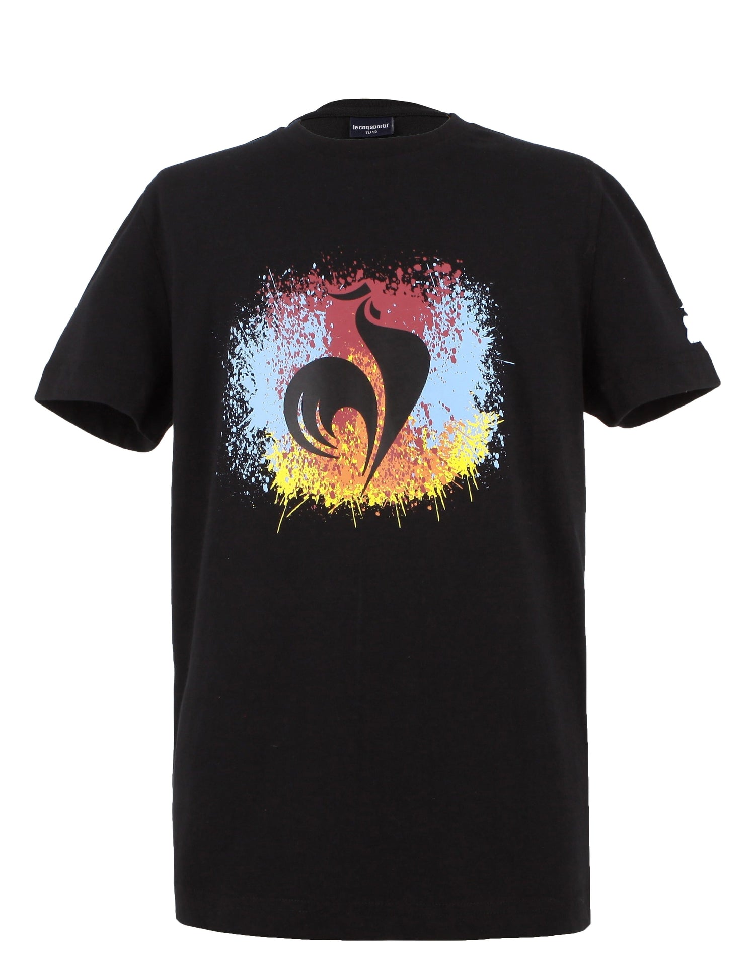 Graphic Tee SS No 3 Kids Black - Le Coq Sportif