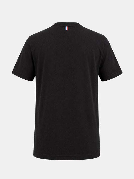 Graphic Tee SS No 3 Kids Black - Le Coq Sportif