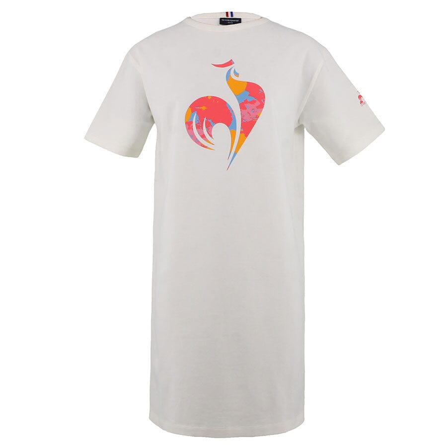 Graphic Tee Dress Kids Off White - Le Coq Sportif
