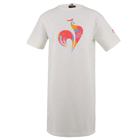 Graphic Tee Dress Kids Off White - Le Coq Sportif