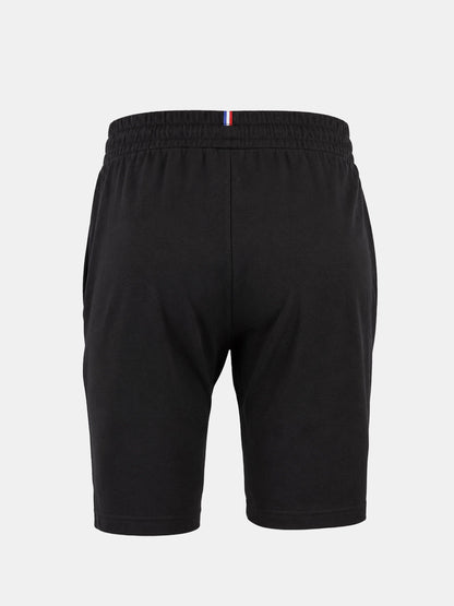 Essential Black Fleece Shorts - Le Coq Sportif