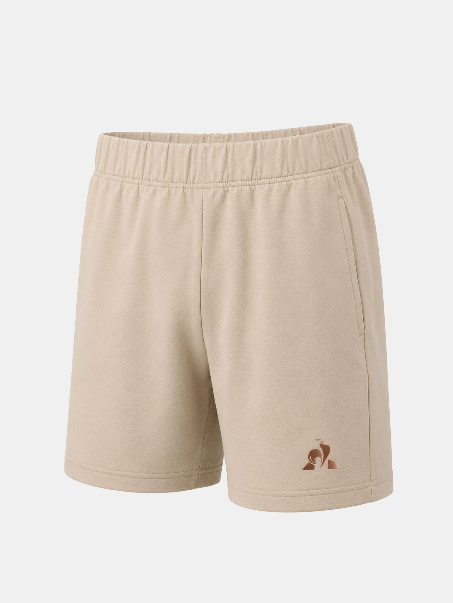 T/T Fleece Shorts Ladies Beige - Le Coq Sportif